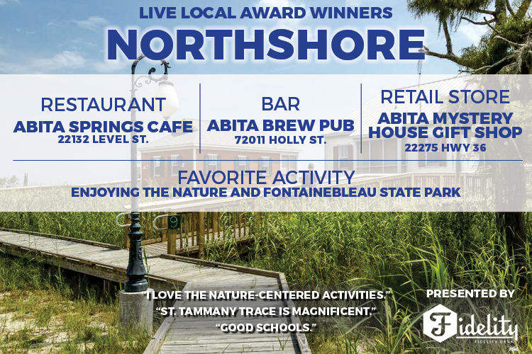 Northshore Live Local Winners
